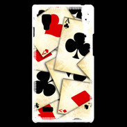 Coque LG Optimus L9 Carte de poker vintage 50