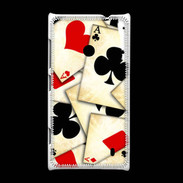 Coque Nokia Lumia 520 Carte de poker vintage 50