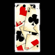Coque Sony Xpéria Z Ultra Carte de poker vintage 50