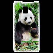 Coque LG P990 Panda gourmand