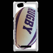 Coque Sony Xperia M Ballon de rugby 5