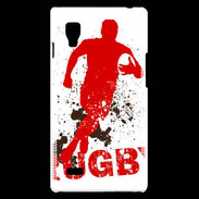 Coque LG Optimus L9 Passion rugby