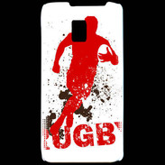 Coque LG P990 Passion rugby