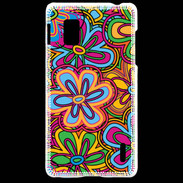 Coque LG Optimus G Fond hippie 2