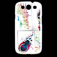 Coque Samsung Galaxy S3 Abstract musique