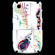 Coque Blackberry 8520 Abstract musique