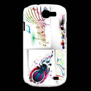 Coque Samsung Galaxy Express Abstract musique