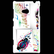 Coque Nokia Lumia 720 Abstract musique