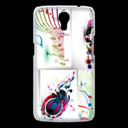 Coque Samsung Galaxy Mega Abstract musique