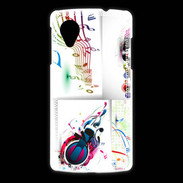 Coque LG Nexus 5 Abstract musique