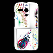 Coque Motorola G Abstract musique