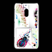 Coque Nokia Lumia 620 Abstract musique