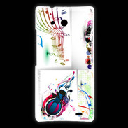 Coque Huawei Ascend Mate Abstract musique