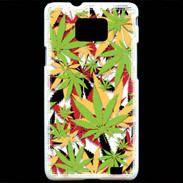 Coque Samsung Galaxy S2 Cannabis 3 couleurs