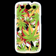 Coque Samsung Galaxy S3 Cannabis 3 couleurs