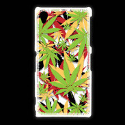 Coque Sony Xpéria Z1 Cannabis 3 couleurs