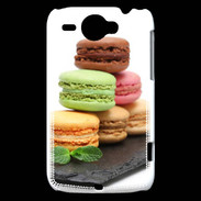 Coque HTC Wildfire G8 Macarons sur ardoise