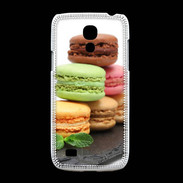 Coque Samsung Galaxy S4mini Macarons sur ardoise