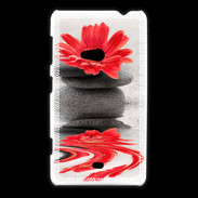 Coque Nokia Lumia 625 Fleurs et galet