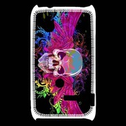 Coque Sony Xperia Typo Tête de mort design et colorée