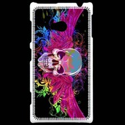 Coque Nokia Lumia 720 Tête de mort design et colorée