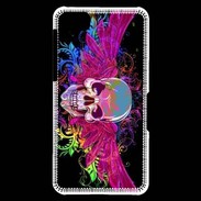 Coque Blackberry Z10 Tête de mort design et colorée