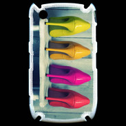 Coque Blackberry 8520 Chaussures à talons colorés 5