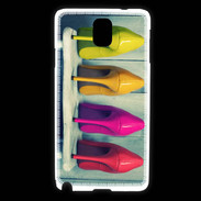 Coque Samsung Galaxy Note 3 Chaussures à talons colorés 5