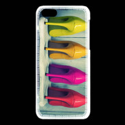Coque iPhone 5C Chaussures à talons colorés 5