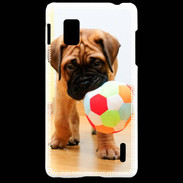 Coque LG Optimus G Bull mastiff chiot