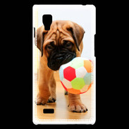 Coque LG Optimus L9 Bull mastiff chiot