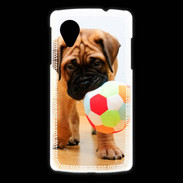 Coque LG Nexus 5 Bull mastiff chiot