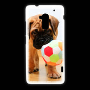 Coque HTC One Max Bull mastiff chiot