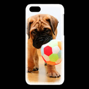 Coque iPhone 5C Bull mastiff chiot