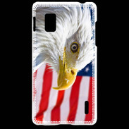 Coque LG Optimus G Aigle américain