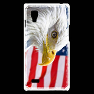 Coque LG Optimus L9 Aigle américain