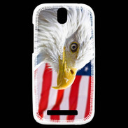 Coque HTC One SV Aigle américain