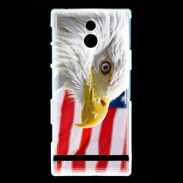 Coque Sony Xperia P Aigle américain