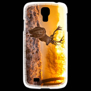 Coque Samsung Galaxy S4 Cerf au levé du soleil