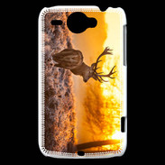 Coque HTC Wildfire G8 Cerf au levé du soleil