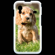 Coque Samsung ACE S5830 Chiot cocker Spaniel
