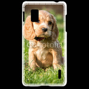 Coque LG Optimus G Chiot cocker Spaniel