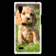 Coque LG Optimus L9 Chiot cocker Spaniel