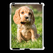 Coque iPad 2/3 Chiot cocker Spaniel