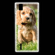Coque Huawei Ascend P2 Chiot cocker Spaniel
