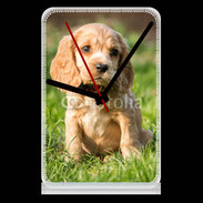 Pendule de bureau Chiot cocker Spaniel