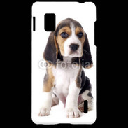 Coque LG Optimus G Chiot Beagle 50