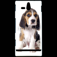 Coque Sony Xperia U Chiot Beagle 50