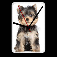 Grande pendule murale Chiot Yorkshire terrier 25