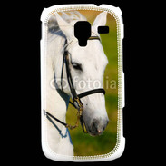 Coque Samsung Galaxy Ace 2 Portrait cheval blanc 25